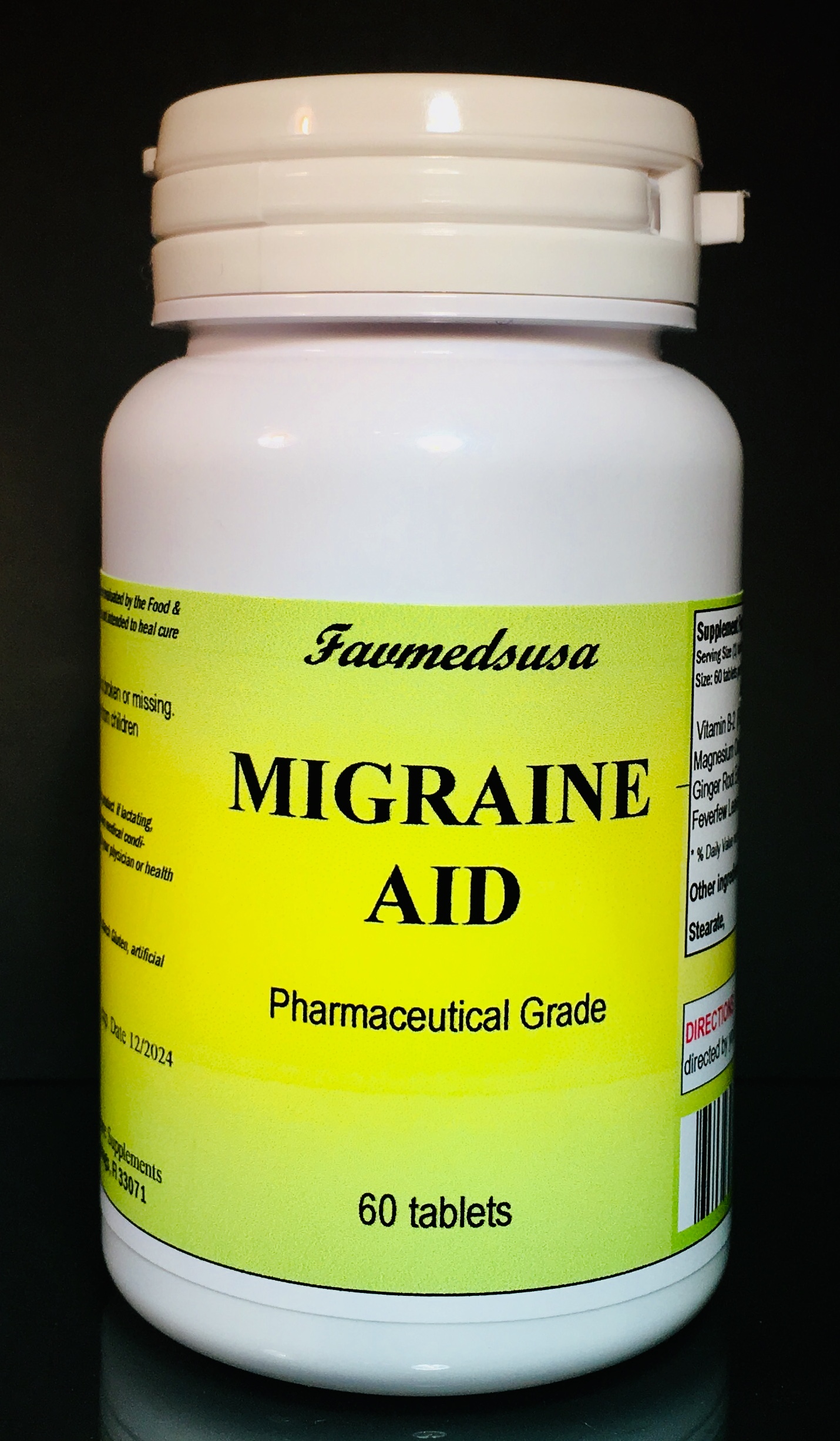 Migraine Aid - 60 tablets